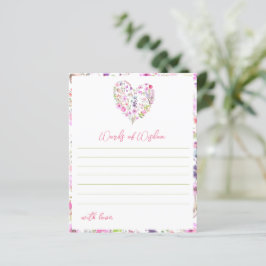 Bebê De Coração Floral Rosa Em Aconselhamento De S