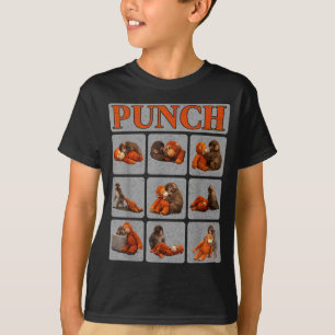 Bebê de macaco fofo chamado camisa de soco macaco