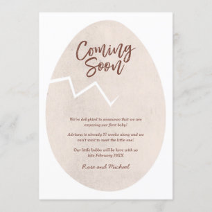 Bebê de Ovo Quebrado Brevemente Anúncio