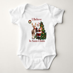 bebê de Papai Noel camiseta