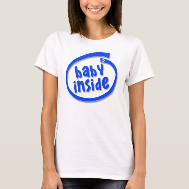 Bebê Dentro da Camiseta (Frente)