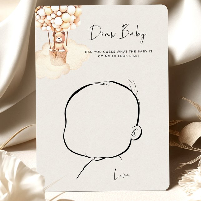 Bebê Desenhar do jogo do Chá de fraldas (Criador carregado)