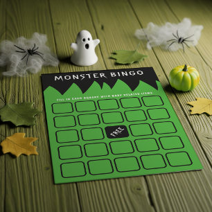 Bebê do Bingo do Monstro de Frankenstein Jantar de