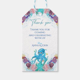 Bebê do Mar do Oceano Cinto Octopus - Etiquetas pa