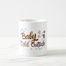 Bebê É Frio Fora da Caneca de inverno