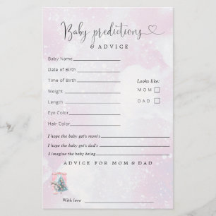 Bebê É Frio Fora da Garota Chá de fraldas de inver