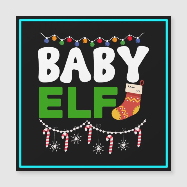 Bebê Elfo Natal Design de Férias-84608 (Frente)