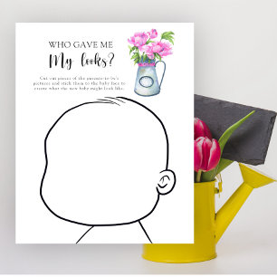 Bebê em flor - Quem me deu meu jogo de aparência