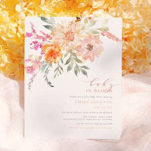 Bebê Em Sangue Chá Floral Blush Primavera