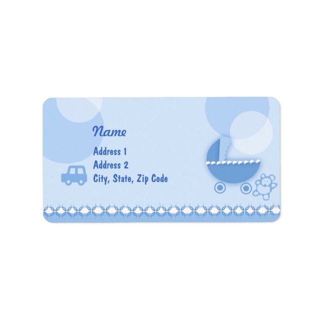 Bebé - etiqueta (Frente)