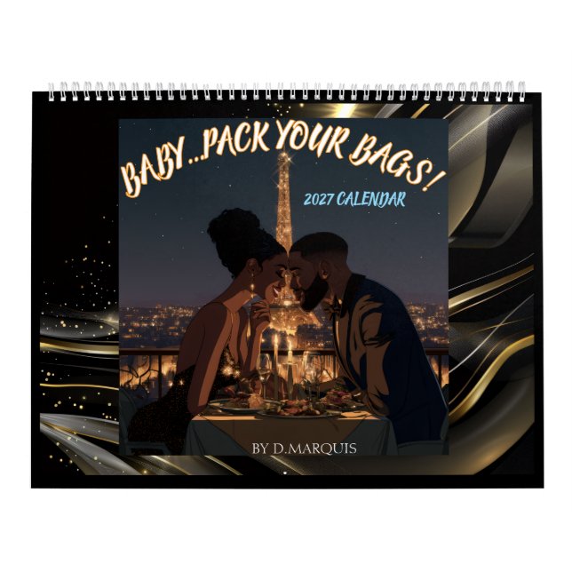 BEBÊ FAÇA AS MALAS CALENDÁRIO 2027 (Capa)