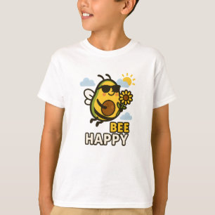 Bebê Feliz Camisa Fofo Avocado Pun Engraçado Tee