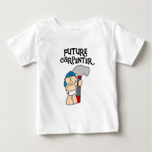 Bebê Futuro Camisetas e presentes de carpinteiro