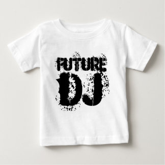 bebê futuro do DJ, romper da veste do t-shirt da