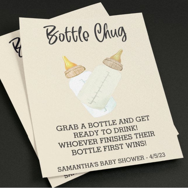 Bebê Garrafa Beber Chá Do Jogo Chug (Criador carregado)