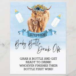 Bebê Garrafa Bebida Do Chá Do Jogo Vaca Do Planalt