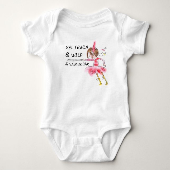 Bebê Jérsei para Babies body - Strampelanzug (Frente)