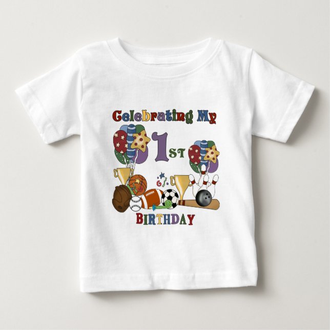 Bebê Louco para o camiseta e os presentes do primeiro (Frente)