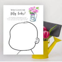 Bebê na flor - Quem me deu meu jogo de aparência