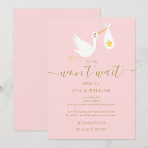 Bebê não vai esperar atualização do cartão rosa