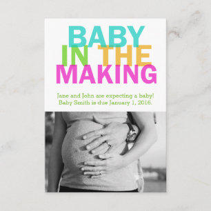 BEBÊ no anúncio da gravidez do FAZER