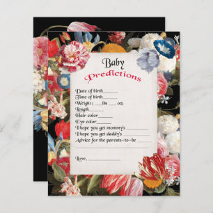 Bebê no Bloom Chá de fraldas Predictions Game