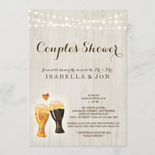 Bebê nupcial do casamento do convite do chá do