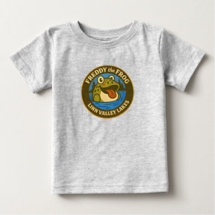 Bebê ou Criança. Linn Valley. Camiseta Lakes com