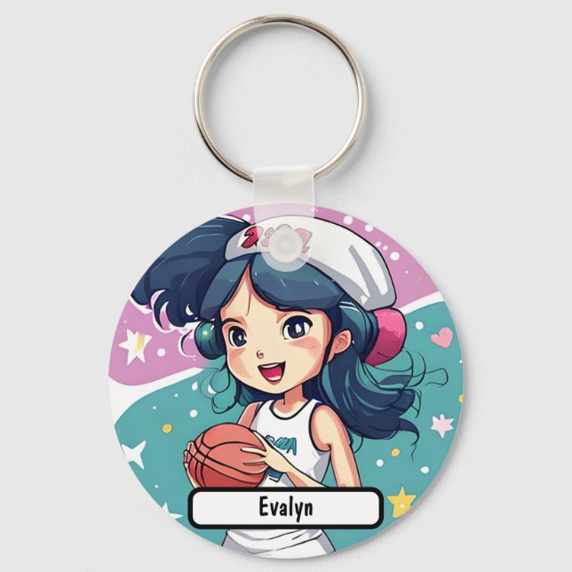 Bebê Pequeno, Com Um Nome Personalizado! Chaveiro (Frente)