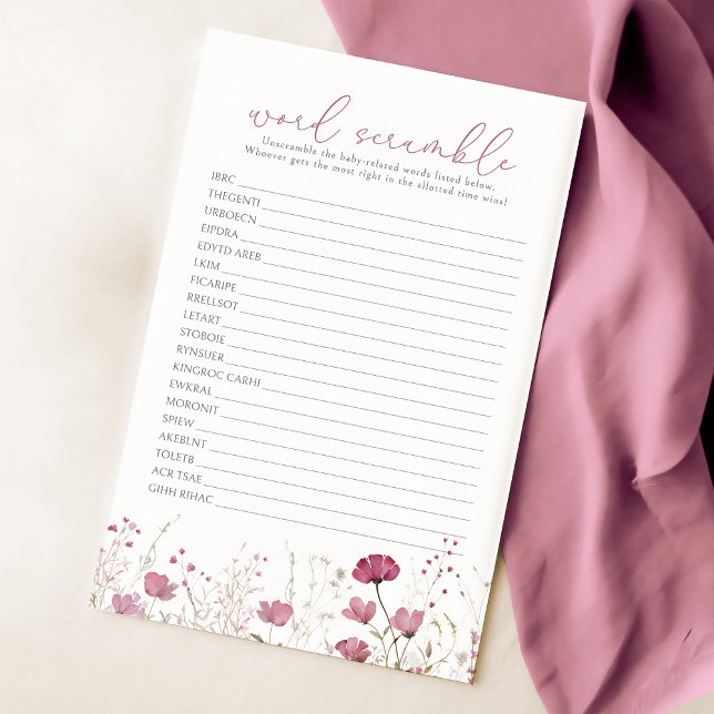 Bebê Rosa No Jogo De Borracha De Flor Selvagem (Criador carregado)