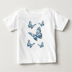 Bebê T-Shirt Butterfly