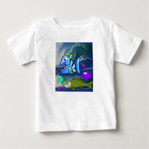 Bebê T-Shirt Fish