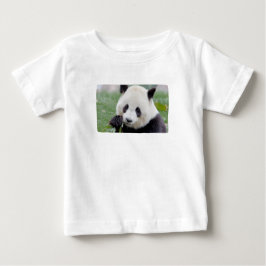 Bebê T-Shirt Panda gigante fotográfica, animais 00
