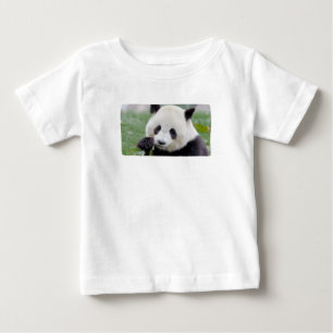 Bebê T-Shirt Panda gigante fotográfica, animais 00