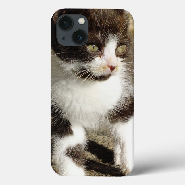 Bebê Tuxedo Kitten - Cat iPad Mini Retina Case (Verso)