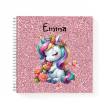 Bebê Unicórnio Mágico Rosa Brilho Falso Infantil