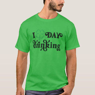 Bebendo de dia, camisa de dia de Patrick