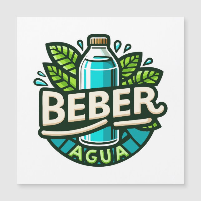 Beber agua (Frente)
