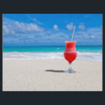 Beber em panfletos de praia<br><div class="desc">Usando a função "personalizar",  adicione seu próprio texto,  se desejar. Foto de Vera Kratochvil,  de www.publicdomainpictures.net. Veja na minha loja mais artigos para beber.</div>