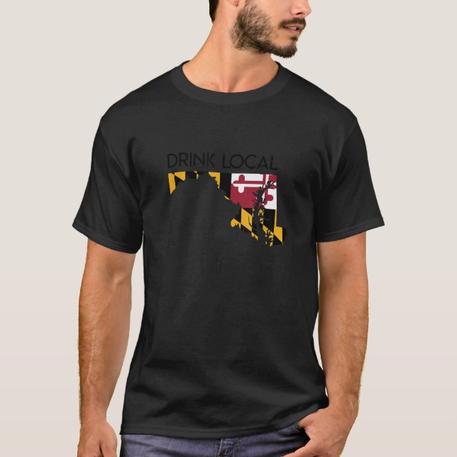 Beber Maryland Local Camisa Várias Cores (Frente)