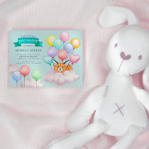 Bebês Balões Chá de fraldas