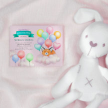 Bebês Balões Chá de fraldas