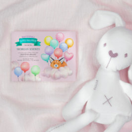 Bebês Balões Chá de fraldas