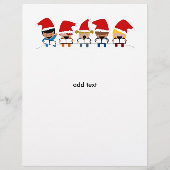 Bebês de Natal Carolers (Frente)