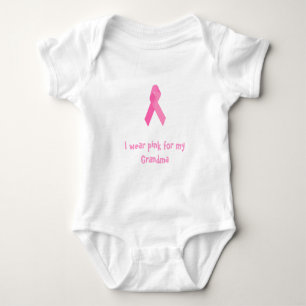 Bebês eu visto o rosa para minha camisa da avó