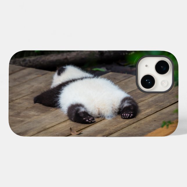 Bebês Mais Pobres | Bebê Giant Panda Dormindo (Verso (horizontal))