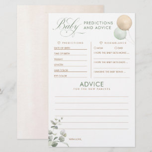 Bebês Predicações e Jogo de Chá de fraldas de 