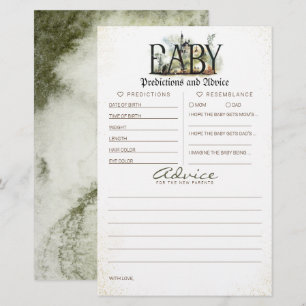 Bebês Predicações e Jogo de Chá de fraldas de 