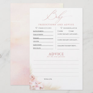 Bebês Predicações e Jogo de Chá de fraldas de 