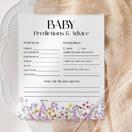 Bebês Predições e conselhos Boho Chá de flor selva